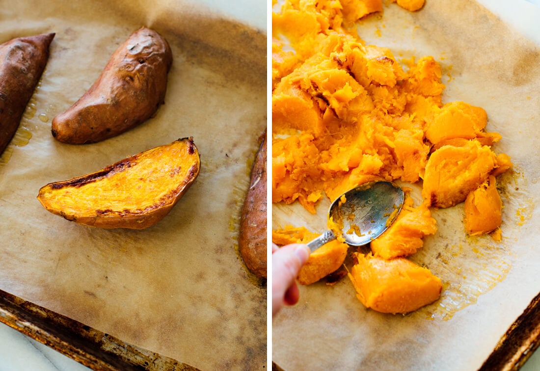 roasted sweet potato