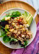 Roasted Cauliflower and Farro Salad recipe