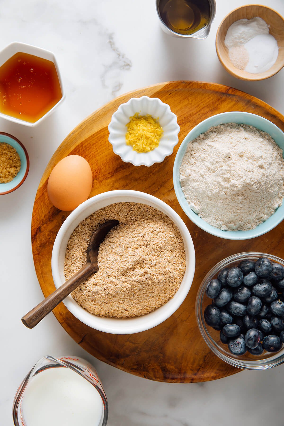 bran muffin ingredients