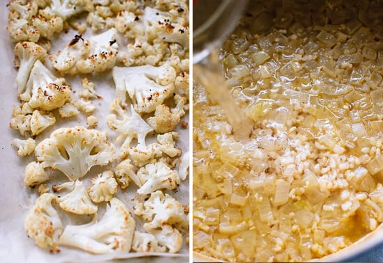 how to make cauliflower risotto