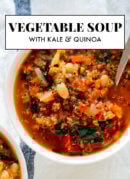 quinoa vegetable soup recipe