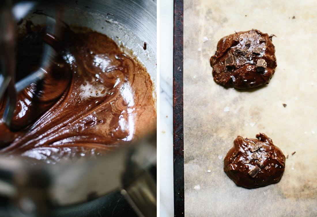 chocolate cookie batter