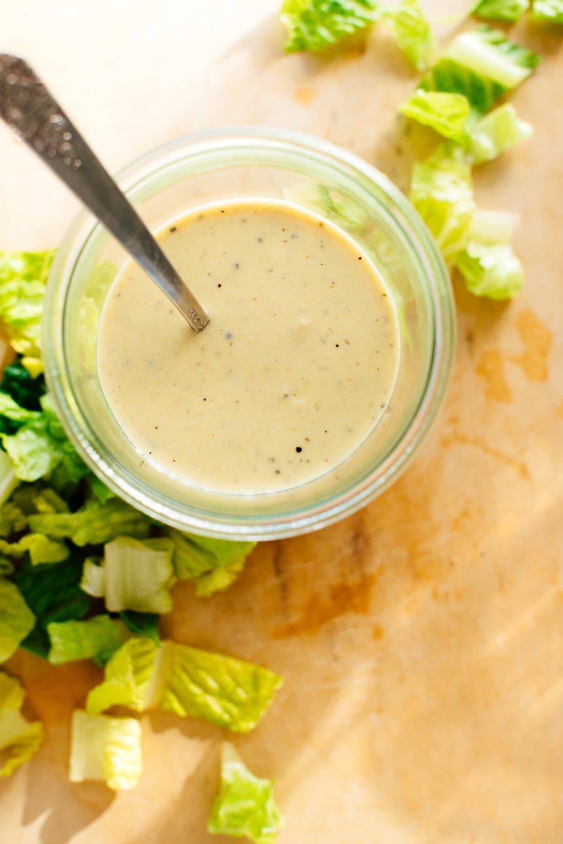 healthy creamy honey mustard salad dressing