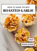 homemade roasted garlic recipe