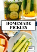 homemade pickles recipe
