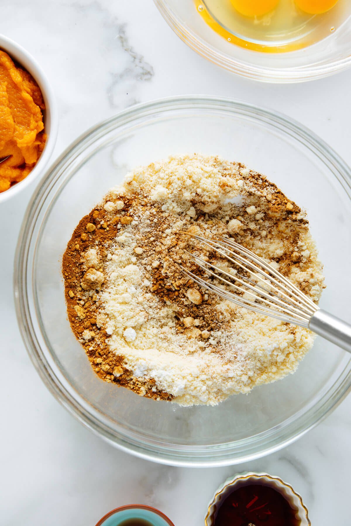 dry ingredients in bowl