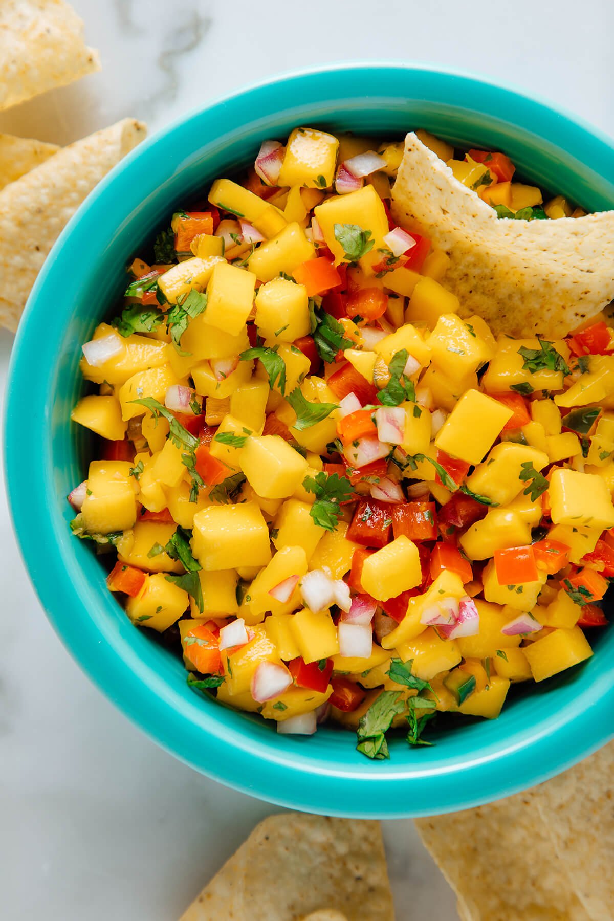 diced mango salsa