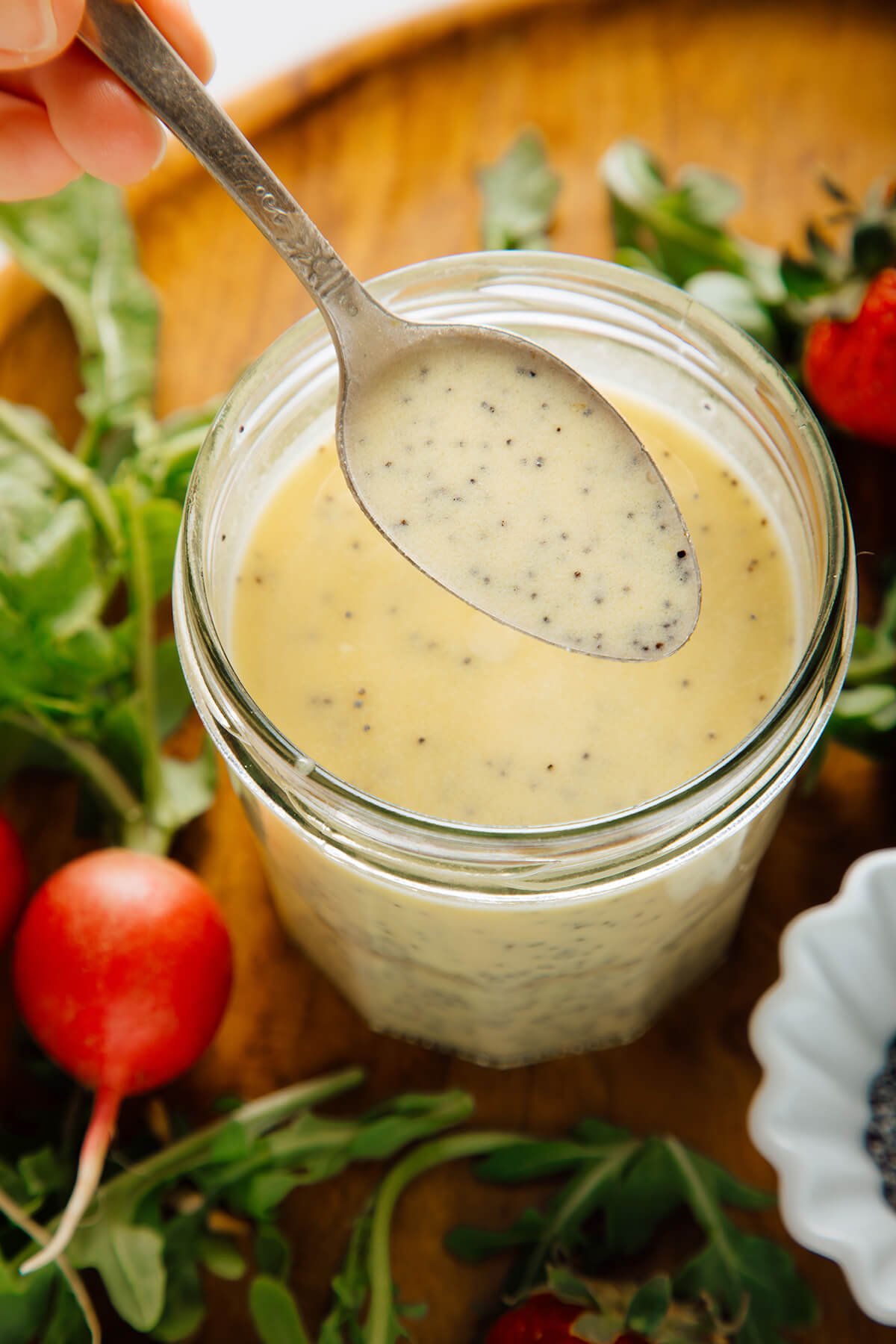poppy seed dressing texture